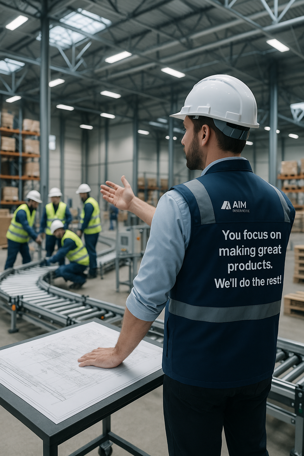 20250610_0000_Engineer Overseeing Conveyor Installation_simple_compose_01jxbb82bme17t8k8vrpjvjshy 20250610_0000_Engineer Overseeing Conveyor Installation_simple_compose_01jxbb82bme17t8k8vrpjvjshy